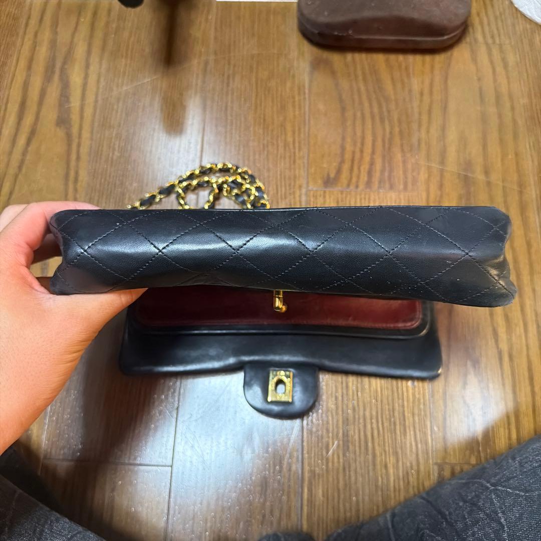 シャネルヴィンテージ マトラッセ23ラムスキン レディースショルダーバッグバッグ