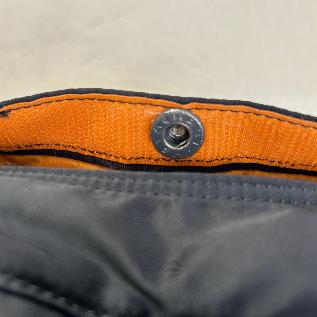 美品✨PORTER タンカー ショルダーバッグ (XL) ブラック ２層式 拡張