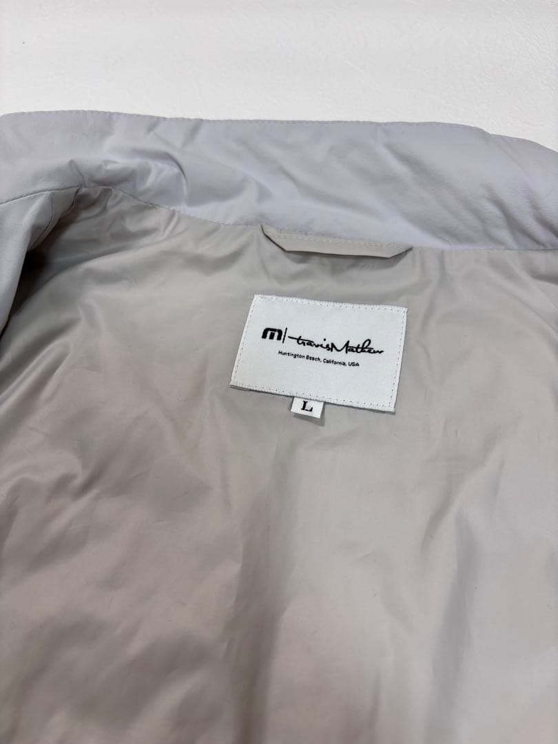 【極美品】トラビスマシュー ゴルフ ベスト グレー L 石川遼 着用 ブランド