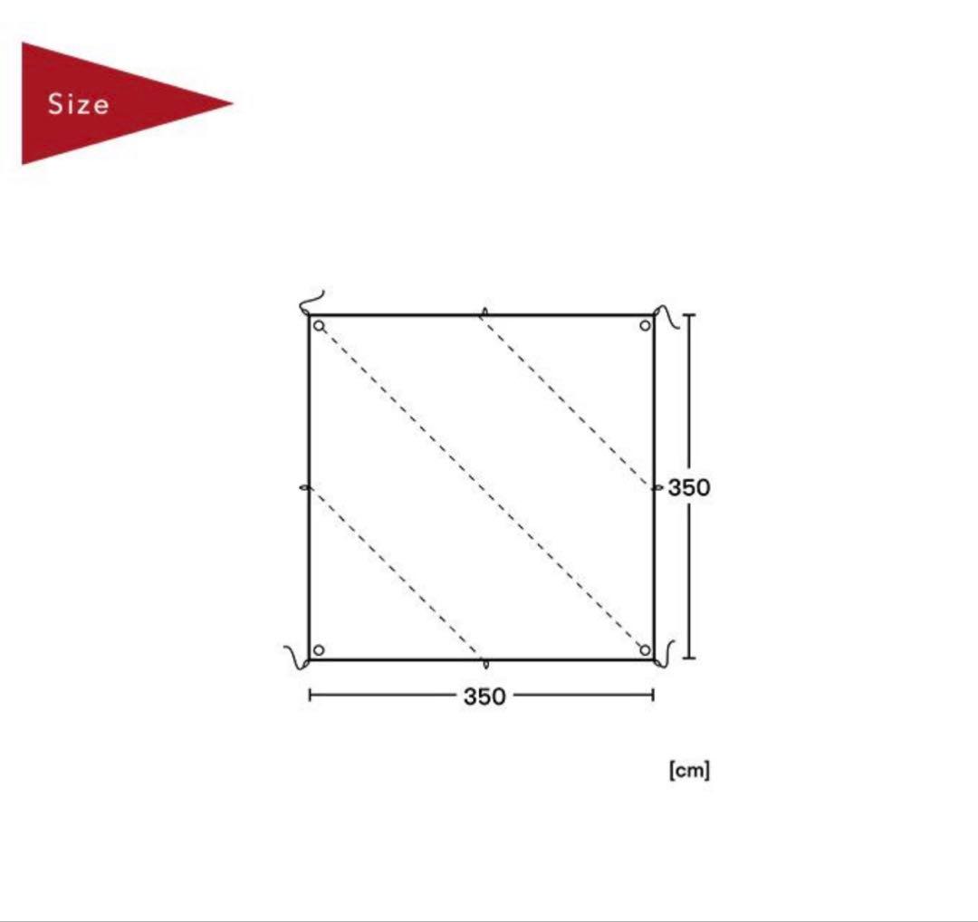 新品未使用 スパッツ Spatz Squarewing 350 BTC Tarp
