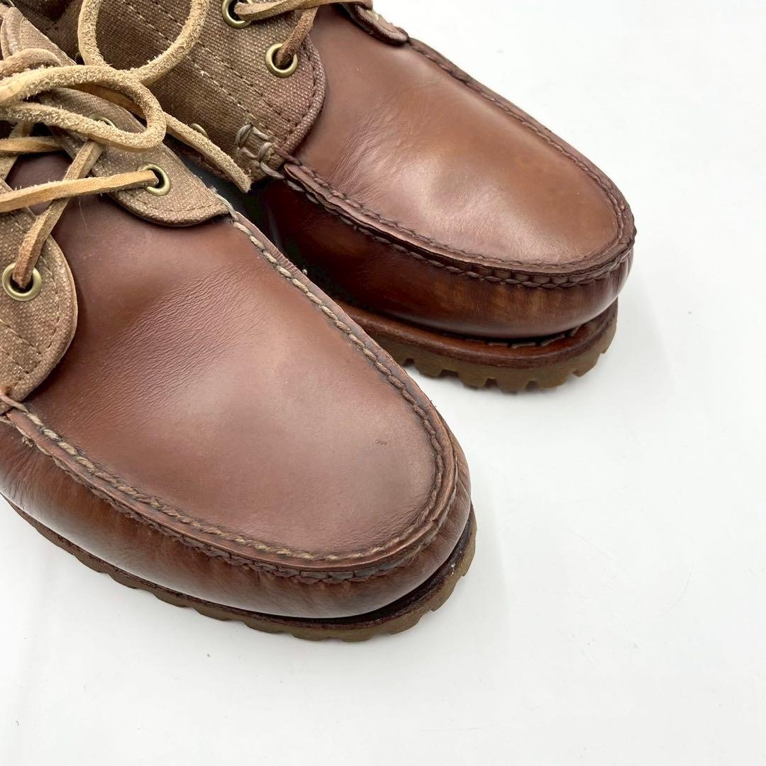 ティンバーランド デッキシューズ 3EYE A15CW 27.5 茶 Y1383
