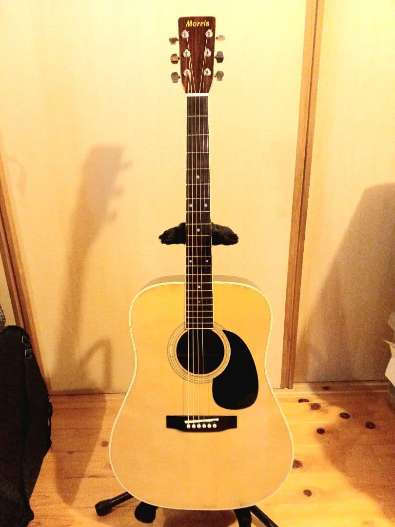 【送料込】【美品】【美音】モーリス　MORRIS 　牛骨サドルナット　整備済