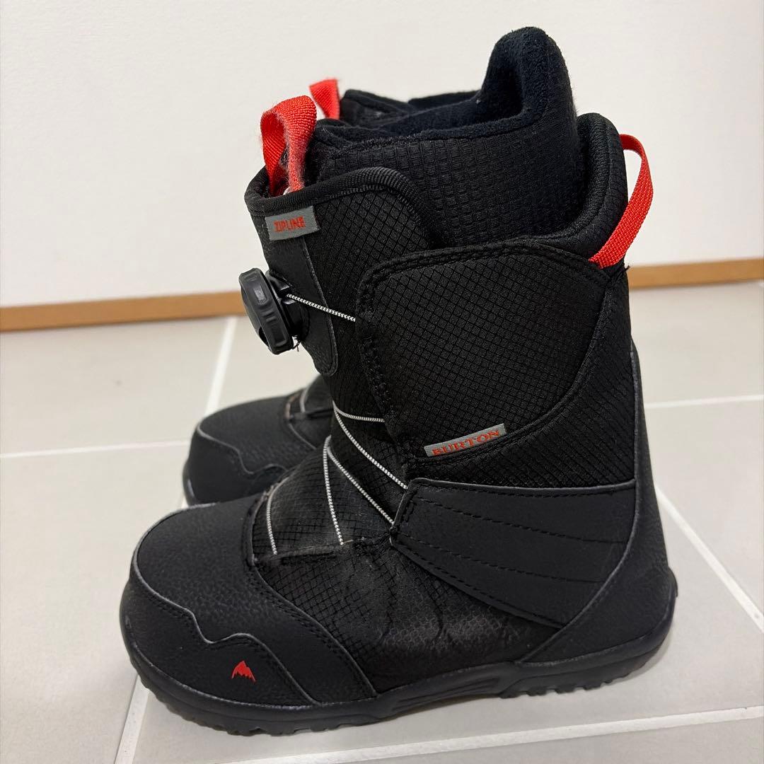 BURTON ZIPLINE 子ども用スノーボードＢＯＡブーツ23cm