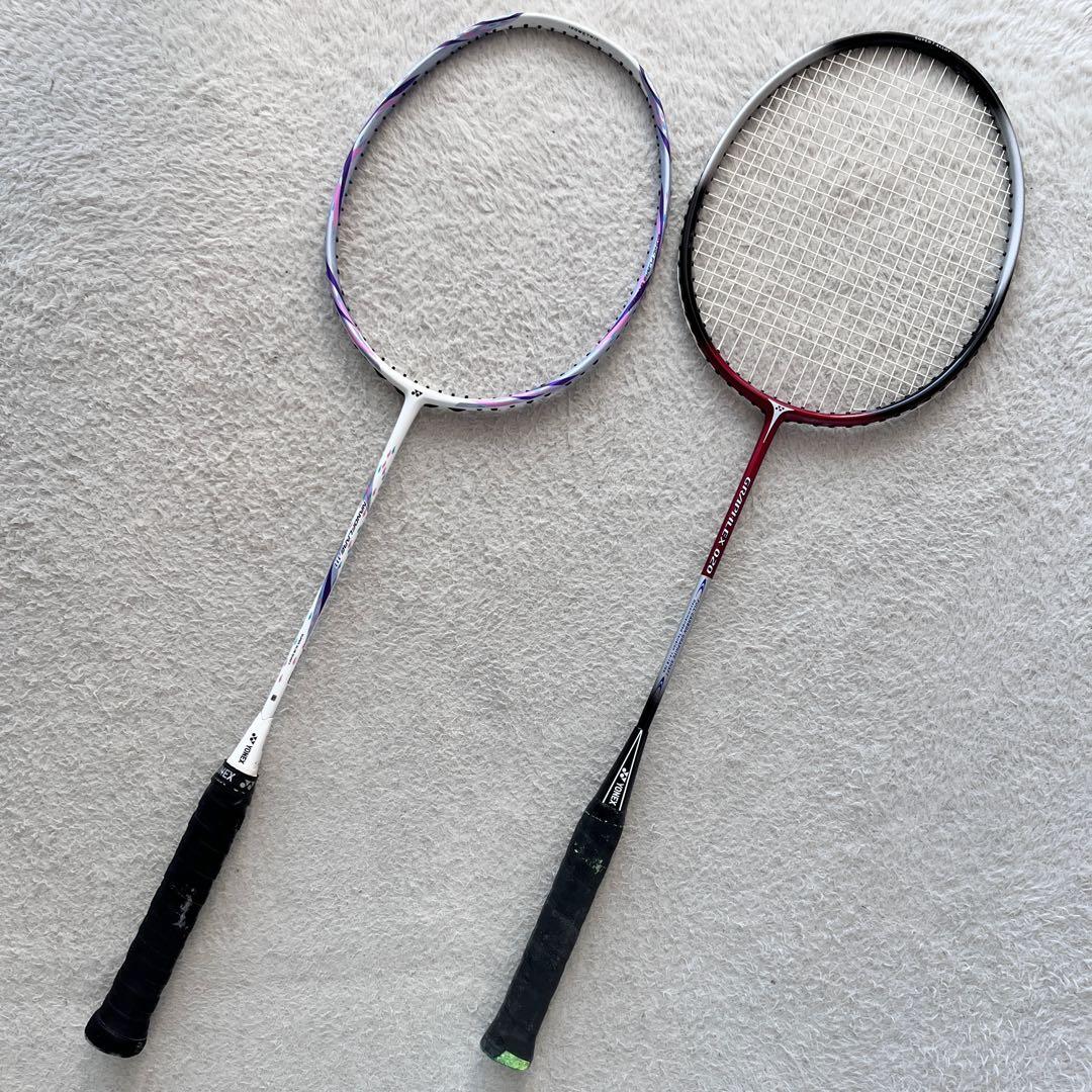YONEX ヨネックス バドミントン ラケット 2本セット ナノフレア 111