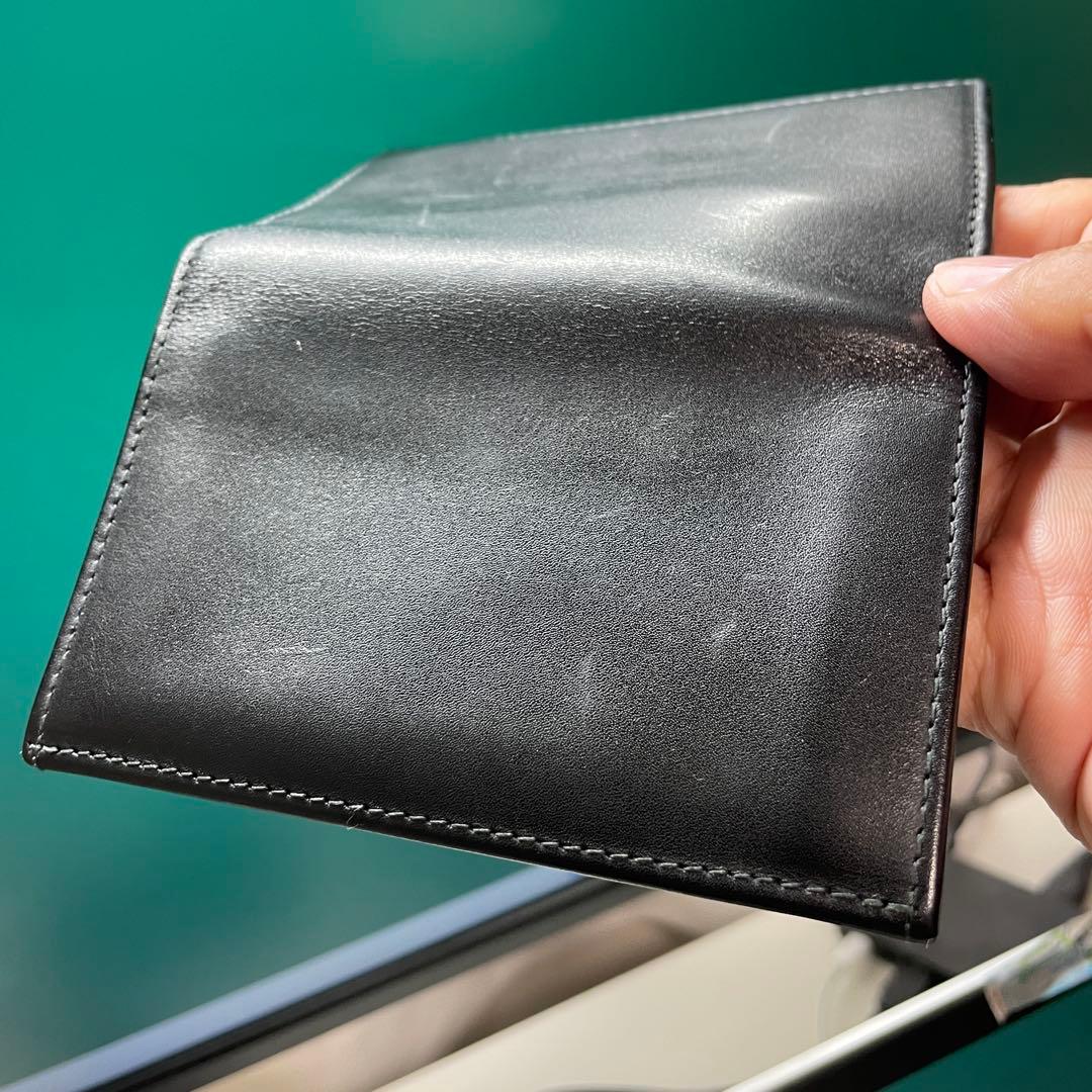 ETTINGER エッティンガー 名刺入れ カードケース ブラック　パープル