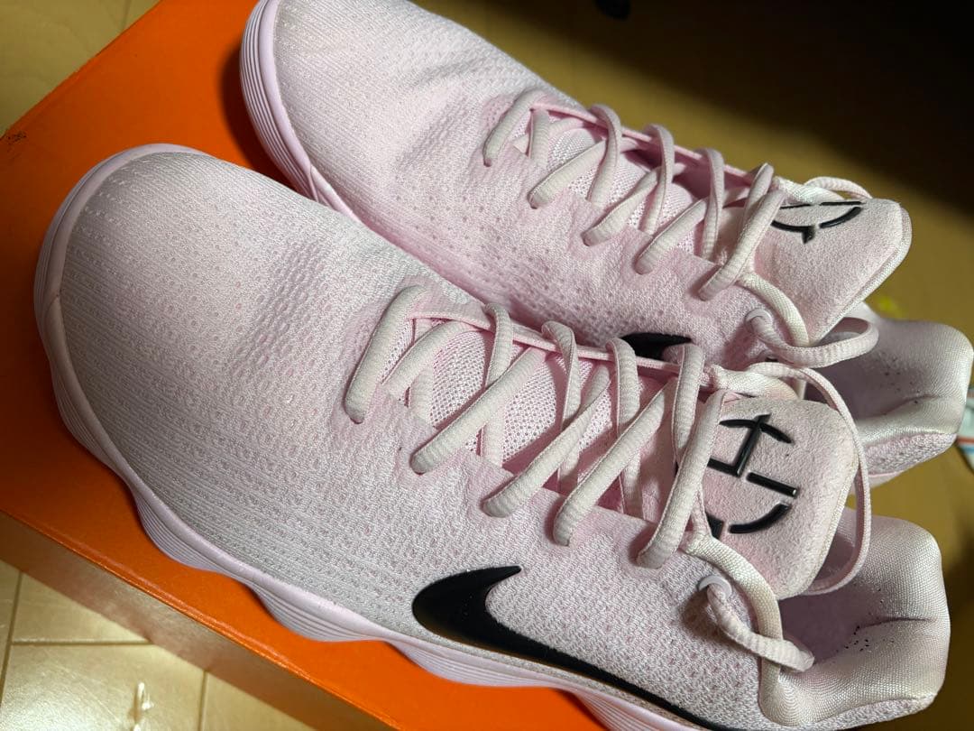 シューズ(男性用) Nike hyperdank 2017 low ep pink
