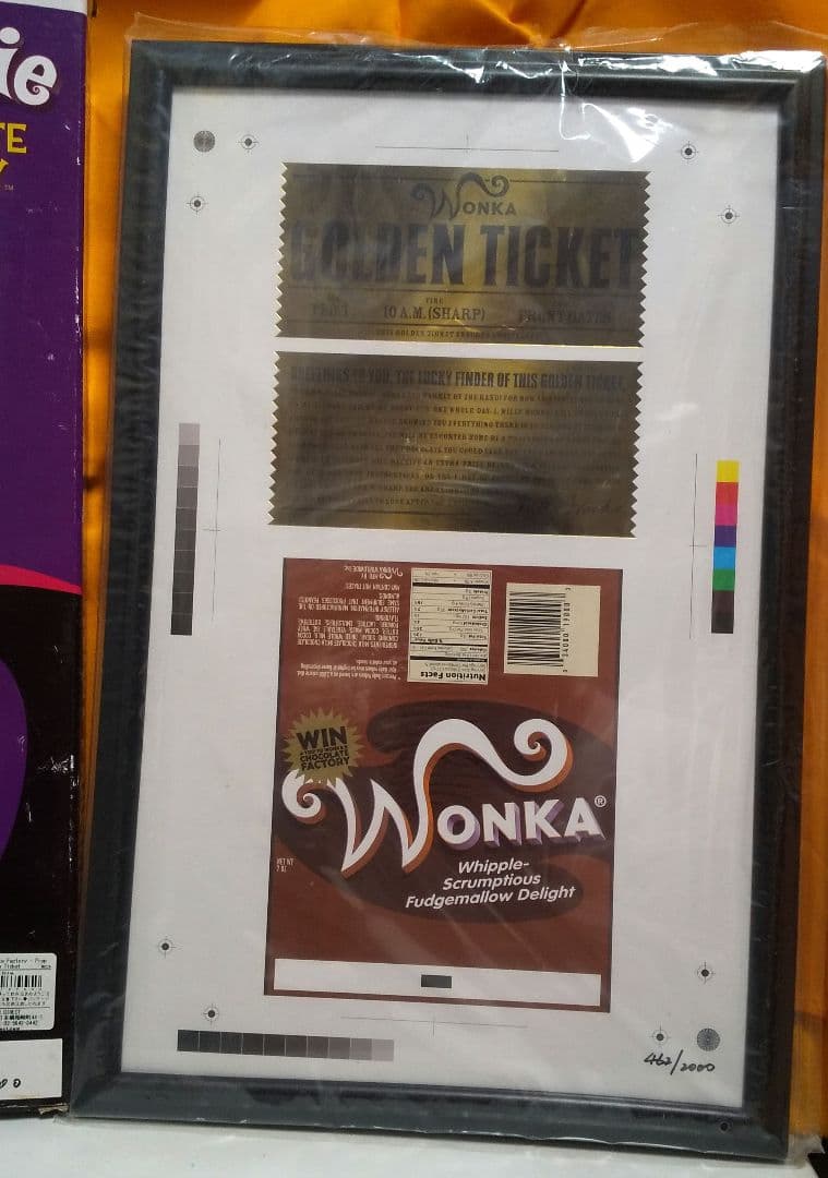 NECA チャーリーとチョコレート工場 ウォンカバー ゴールデンチケットレプリカ
