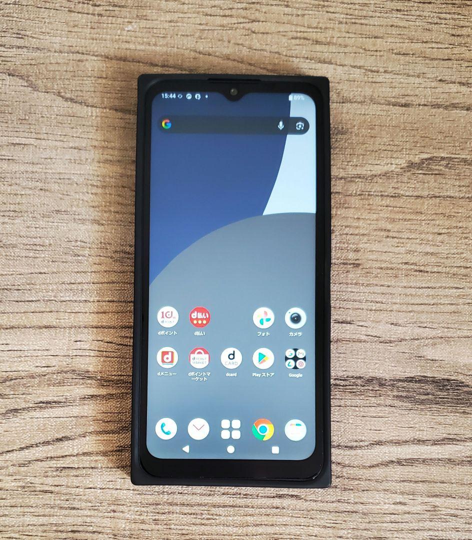 AQUOS wish4 SH-52E ケース付き SIMフリー ブラック ドコモ