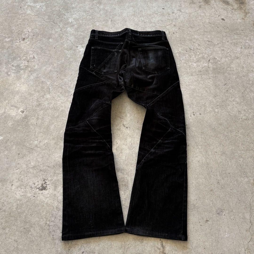 00s archive デザイン フレアパンツ y2k ブーツカット