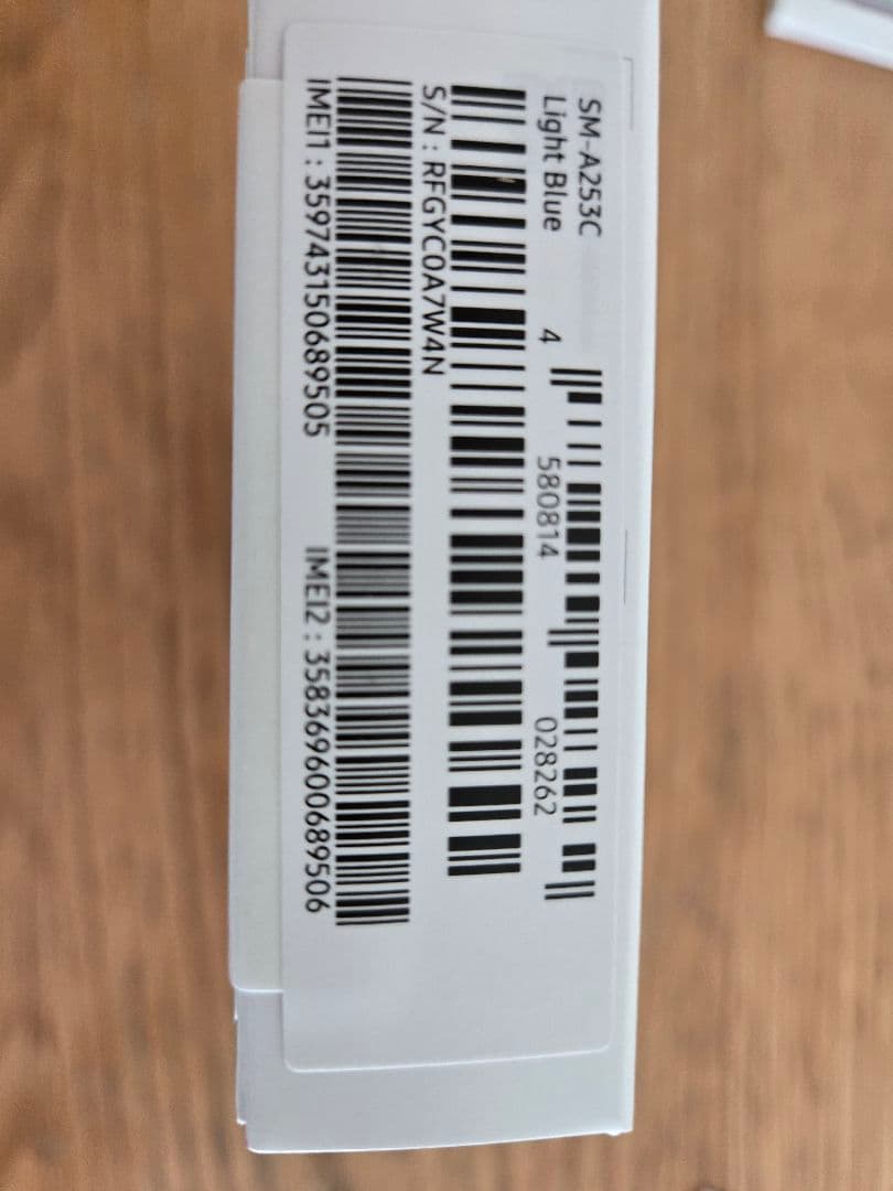 【新品未開封】サムスン】Galaxy A25 5G】ブルー】SIMフリー②