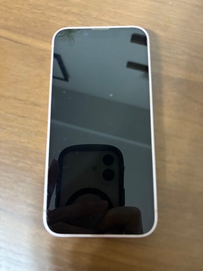 美品　iPhone13mini 256GB PINK クリアケース付き