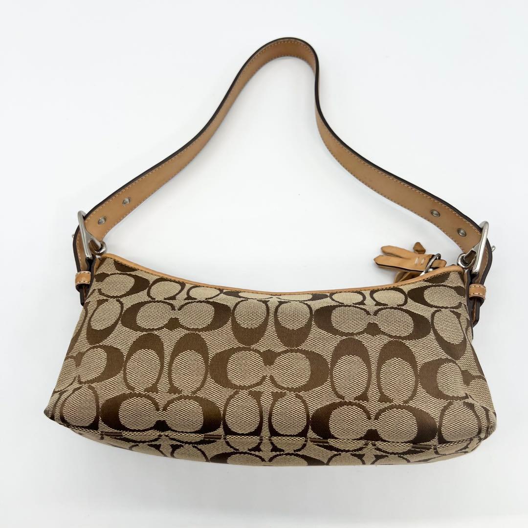 バッグ Coach 6371 Signature Shoulder bag Brown