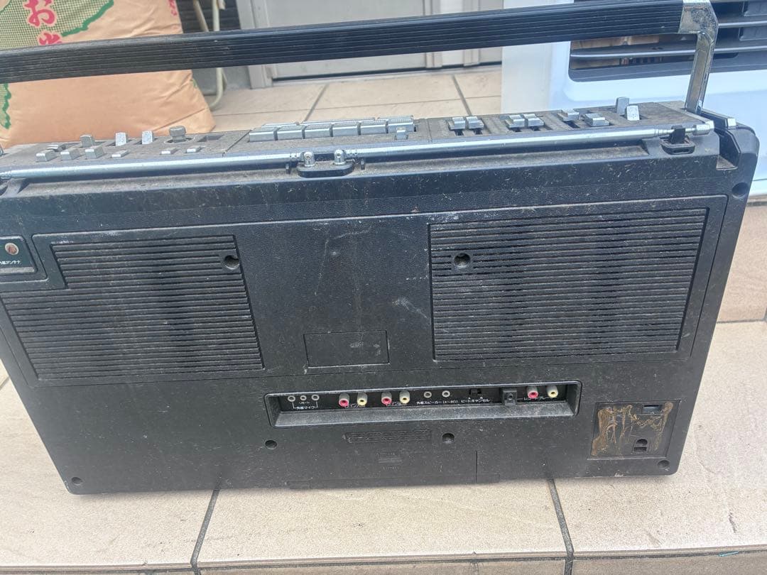 シャープ SHARP 大型ラジカセ GF-505SB