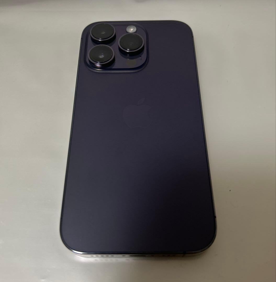 いページ　iPhone14pro 128GB ディープパープル