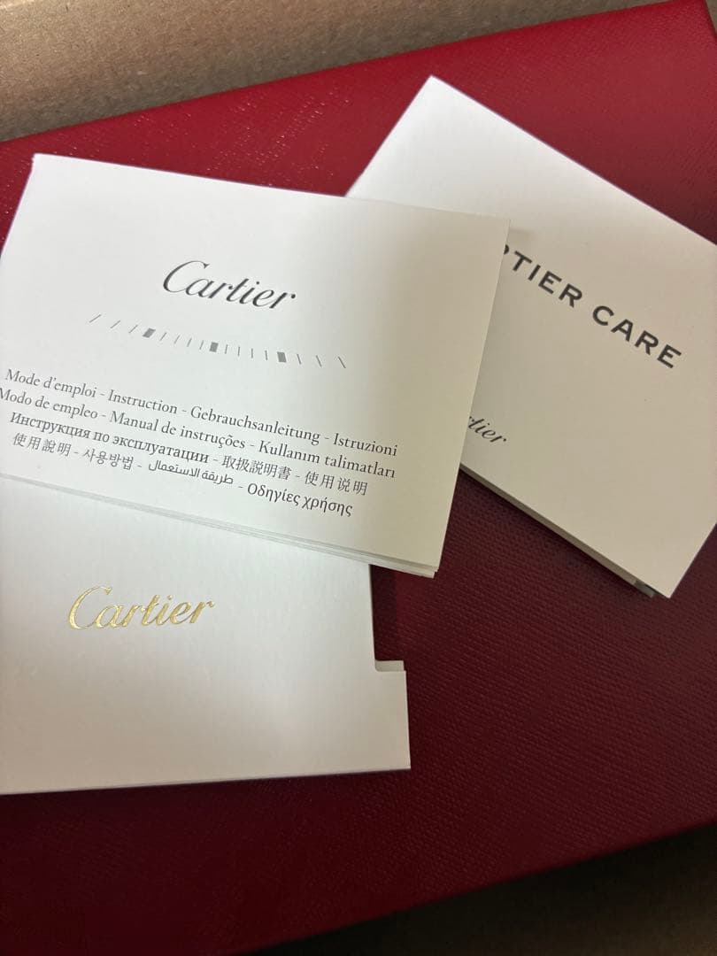 Cartier カルティエ　時計　箱　ボックス
