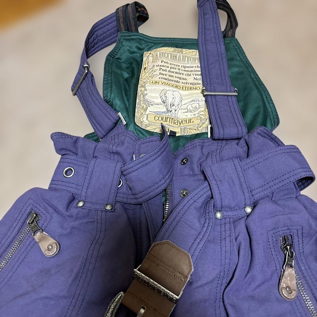 courmayeur スキーウェア Mサイズ 紫