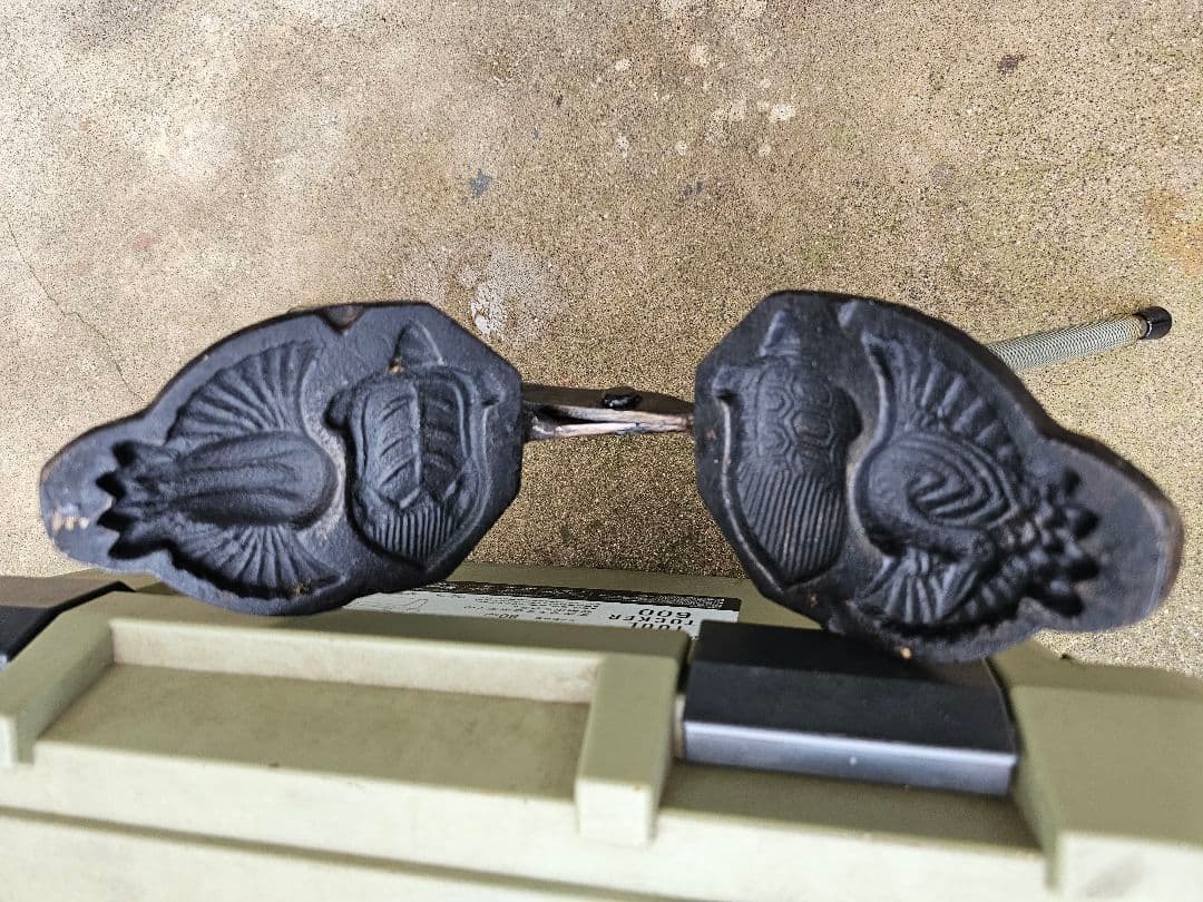 つるかめ焼き型和菓子製菓用品 金属製 調理器具