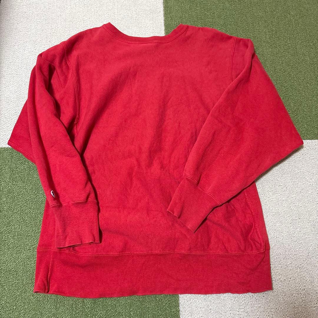 Champion reverse weave 80s XL レッド　アイオア