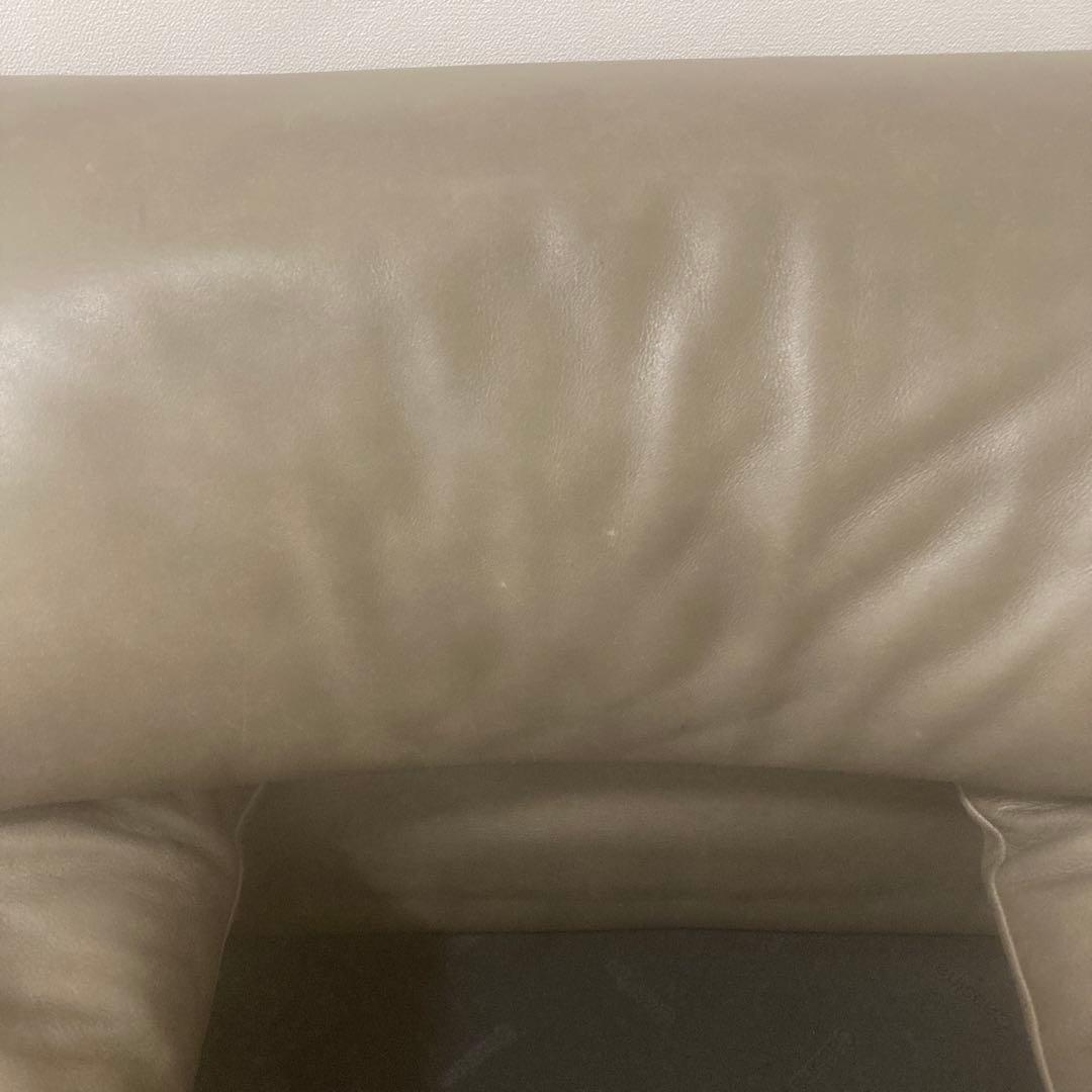 週末限定価格！カッシーナ　マラルンガFZ革 グレー　オットマン付