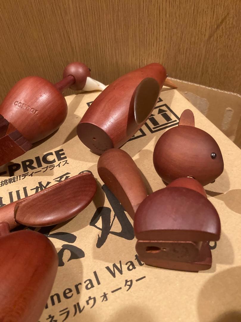 千趣会 ロイヤルペット　雑貨 木製動物フィギュアセット 11点　置物　インテリア