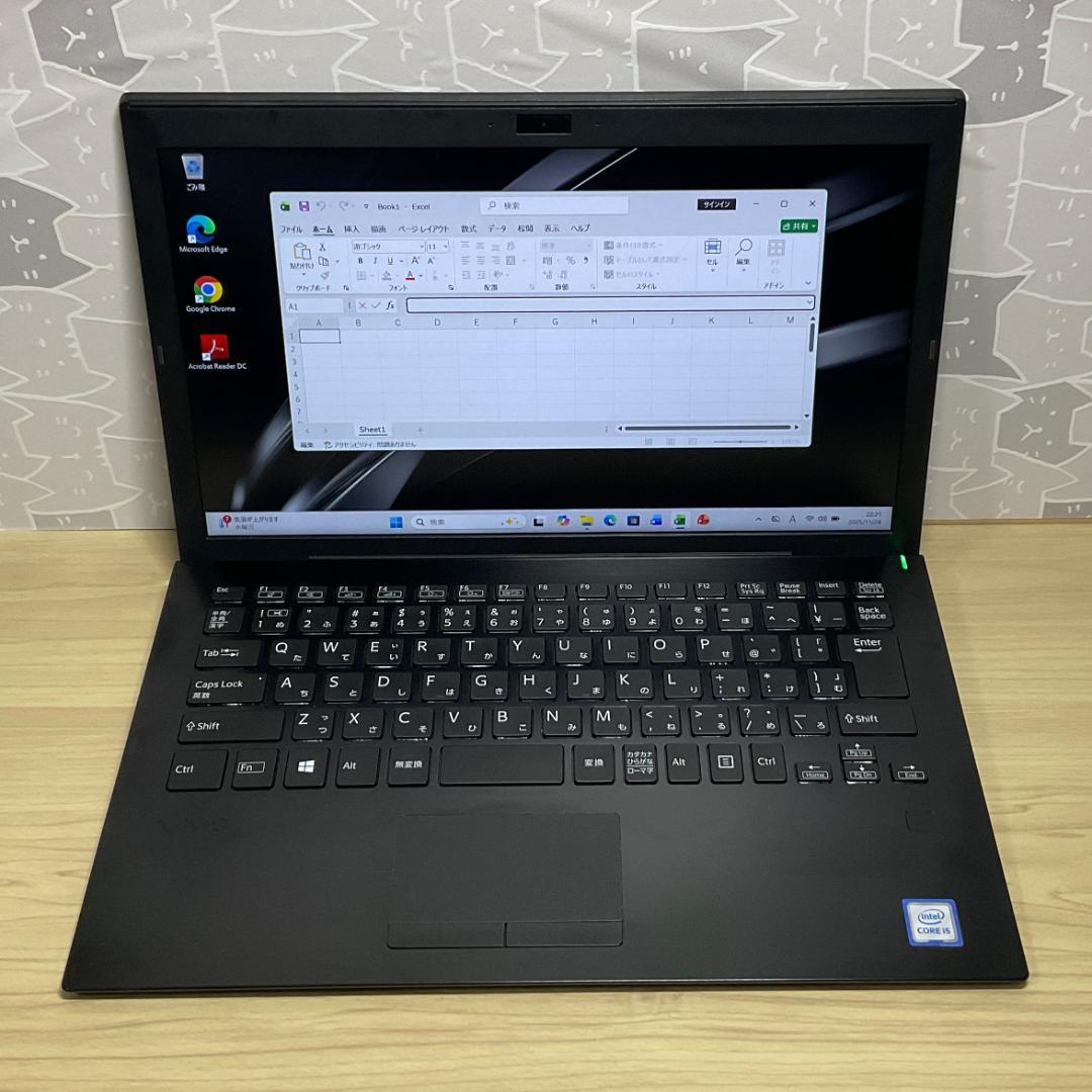 美品　VAIO　LTEモデル＞ i5/8GB/SSD512GB/Office付