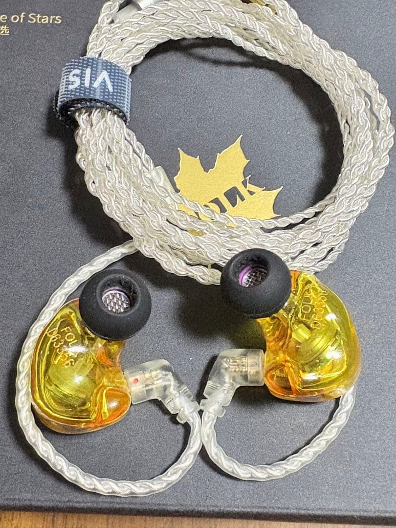 qdc Hybrid Folk-S 有線イヤホン　美品　付属品完品