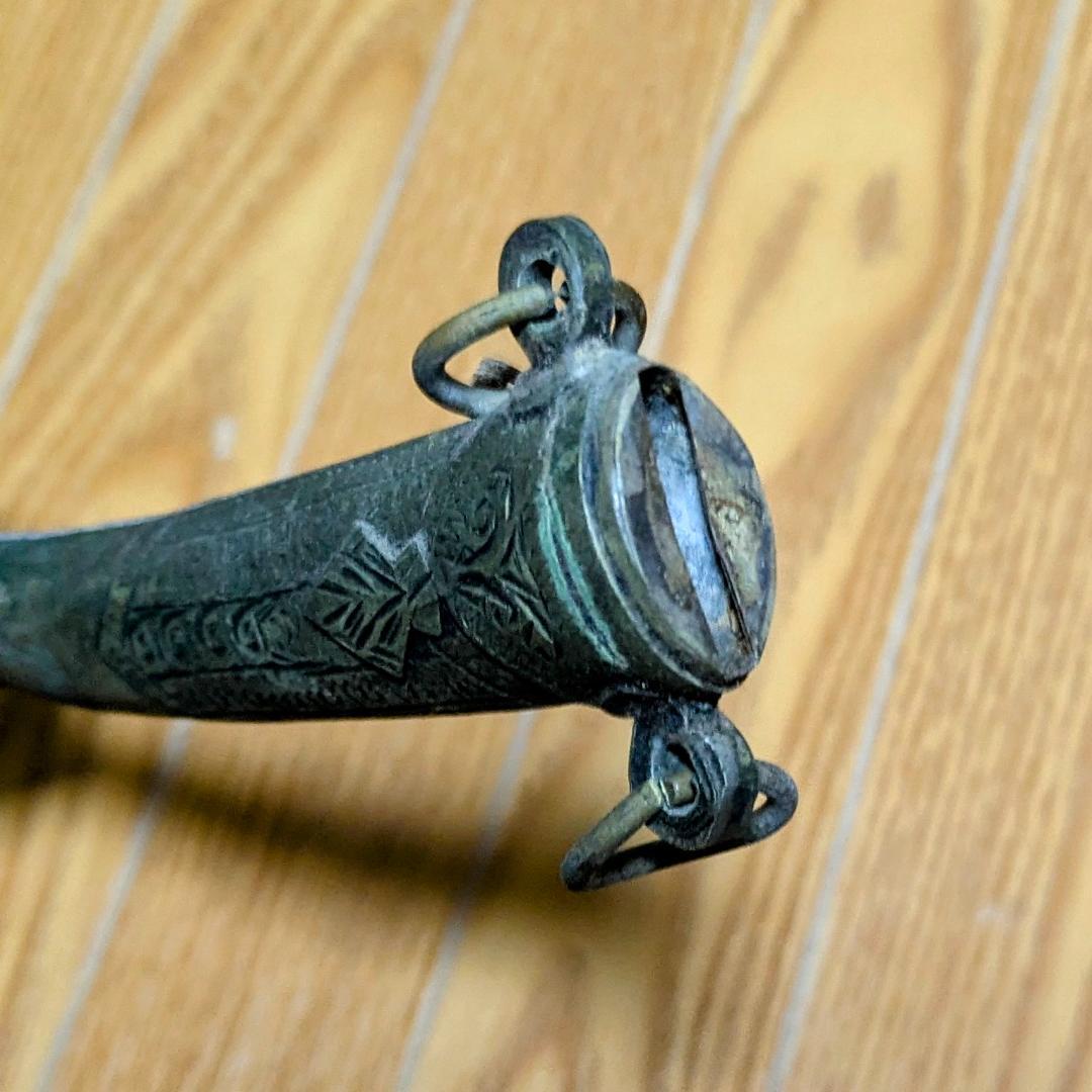 ハンドメイド モロッコナイフ モロッコ製ヴィンテージナイフ 約50年前の骨董品