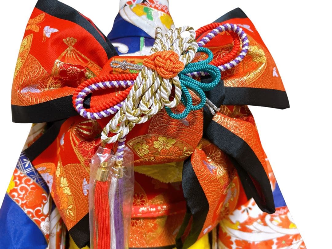 華やかレトロ着物♡七五三　7歳　女の子　フルセット　一式　アンティーク