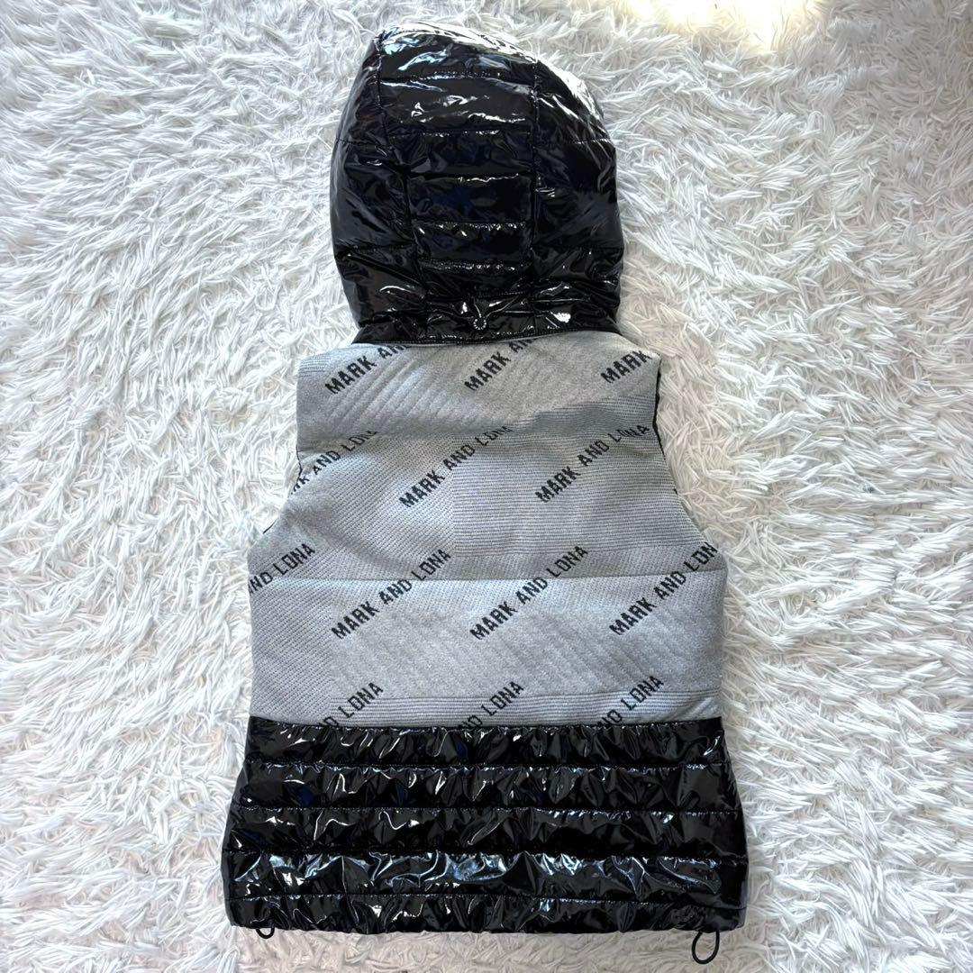 マークアンドロナ セットアップ ダウン ベスト スカート 中綿 キルティング