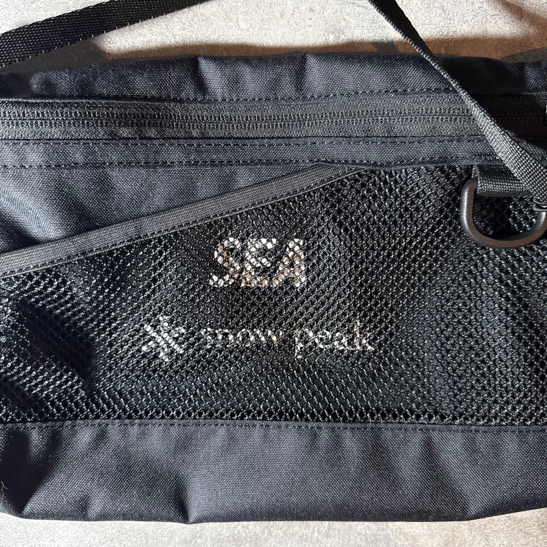 【未使用】WIND AND SEA  peak サコッシュ タグ付き