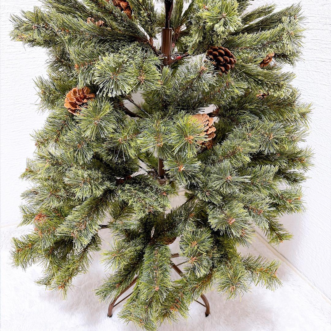 アルザス Alsace クリスマスツリー 150cm 松ぼっくり付