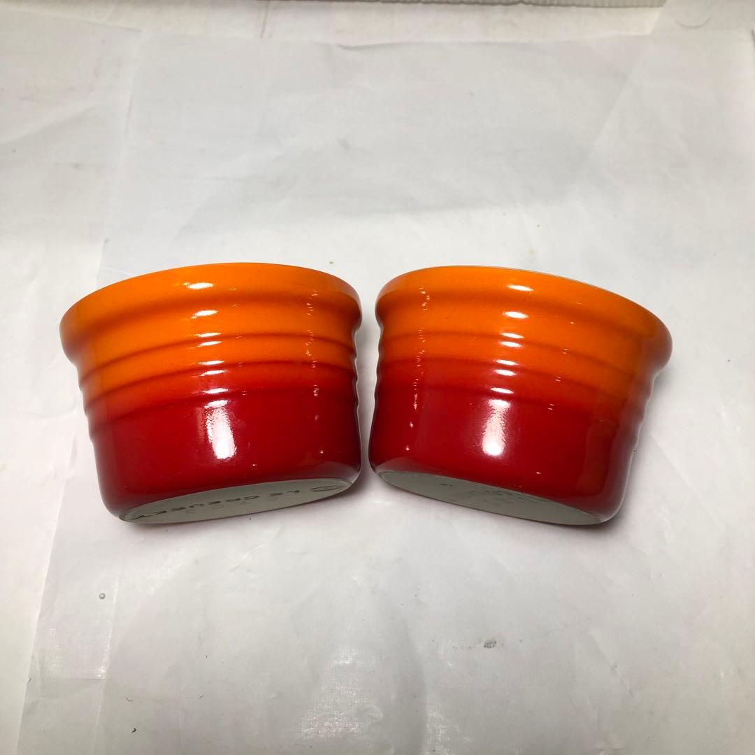 ル・クルーゼ　22cm 両手鍋　陶器オーブンウェア