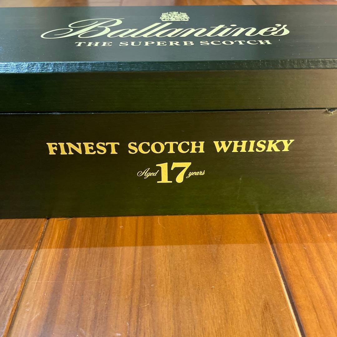 バランタイン17年 スコッチ ウイスキー Ballantine’s 木箱入り