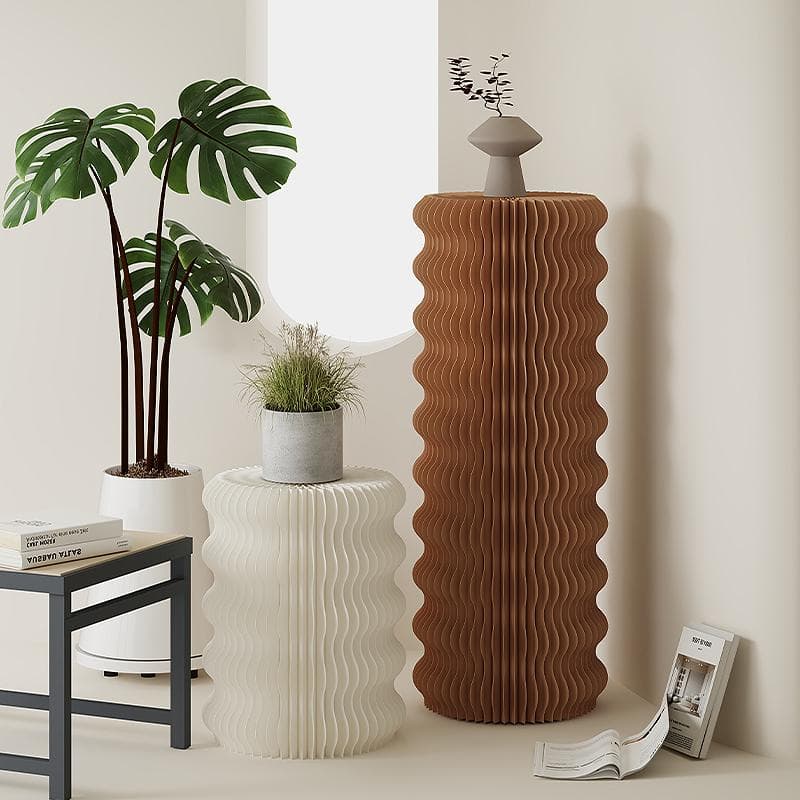 ディスプレイスタンド直径30cm高さ108㎝展示台 陳列台組立不要展示会イベント