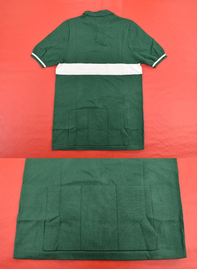 De Marchi UNICA サイクリングポロシャツ size:M グリーン