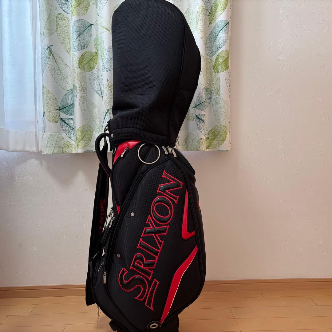 み*ん様 SRIXON キャディバッグ 黒 赤