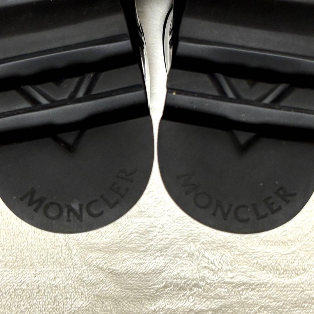 ◆MONCLER◆GINETTE ラバーブーツ 38 黒 レインブーツ