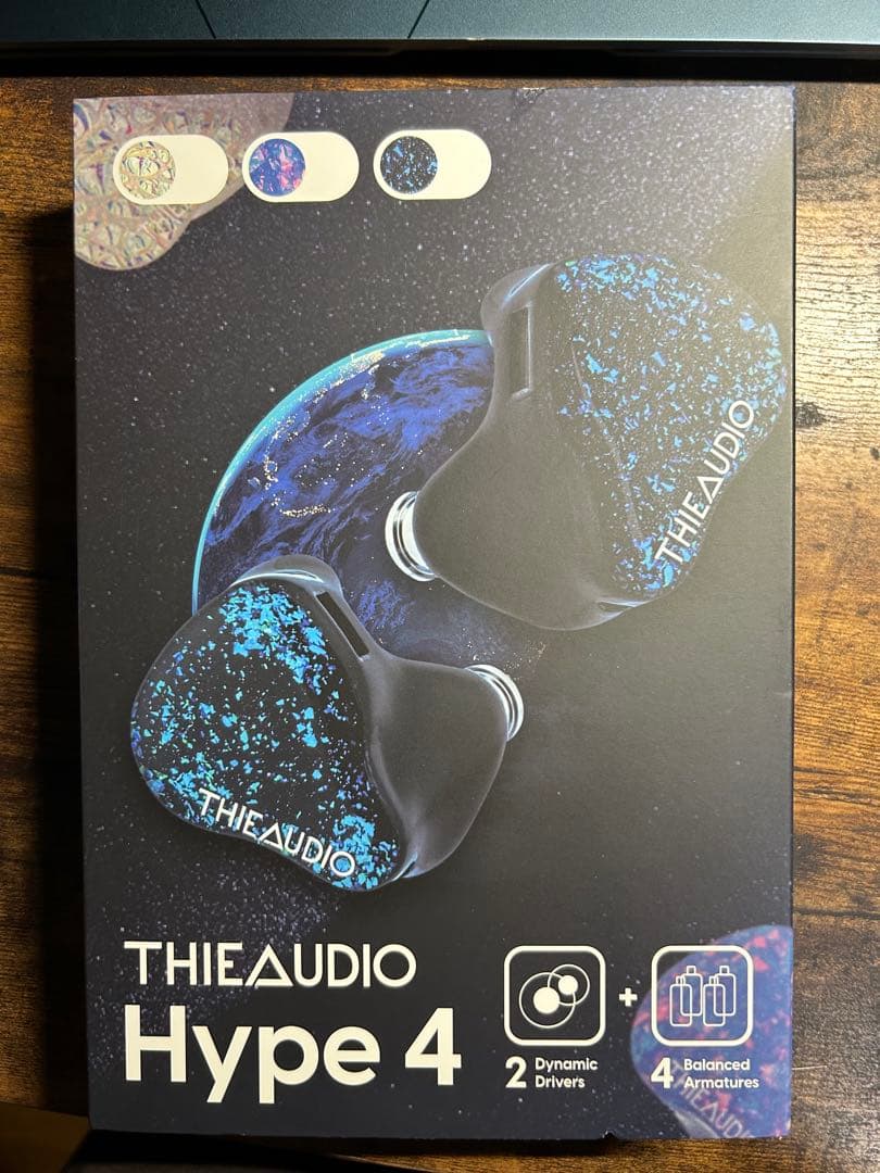 THIEAUDIO hype4 ブルー