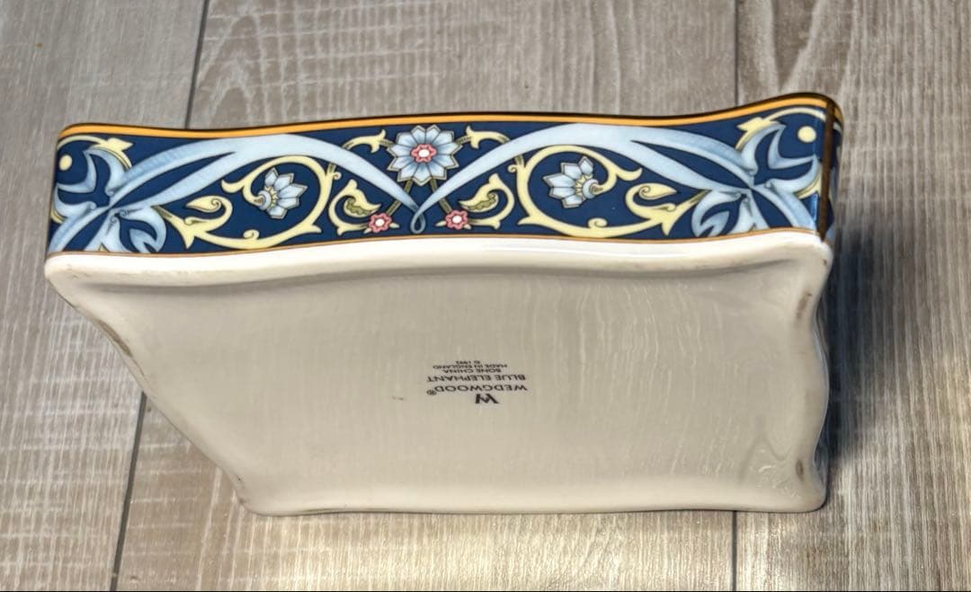 【希少・美品】 ウェッジウッド　ブルーエレファント　トランプ２セット入りボックス