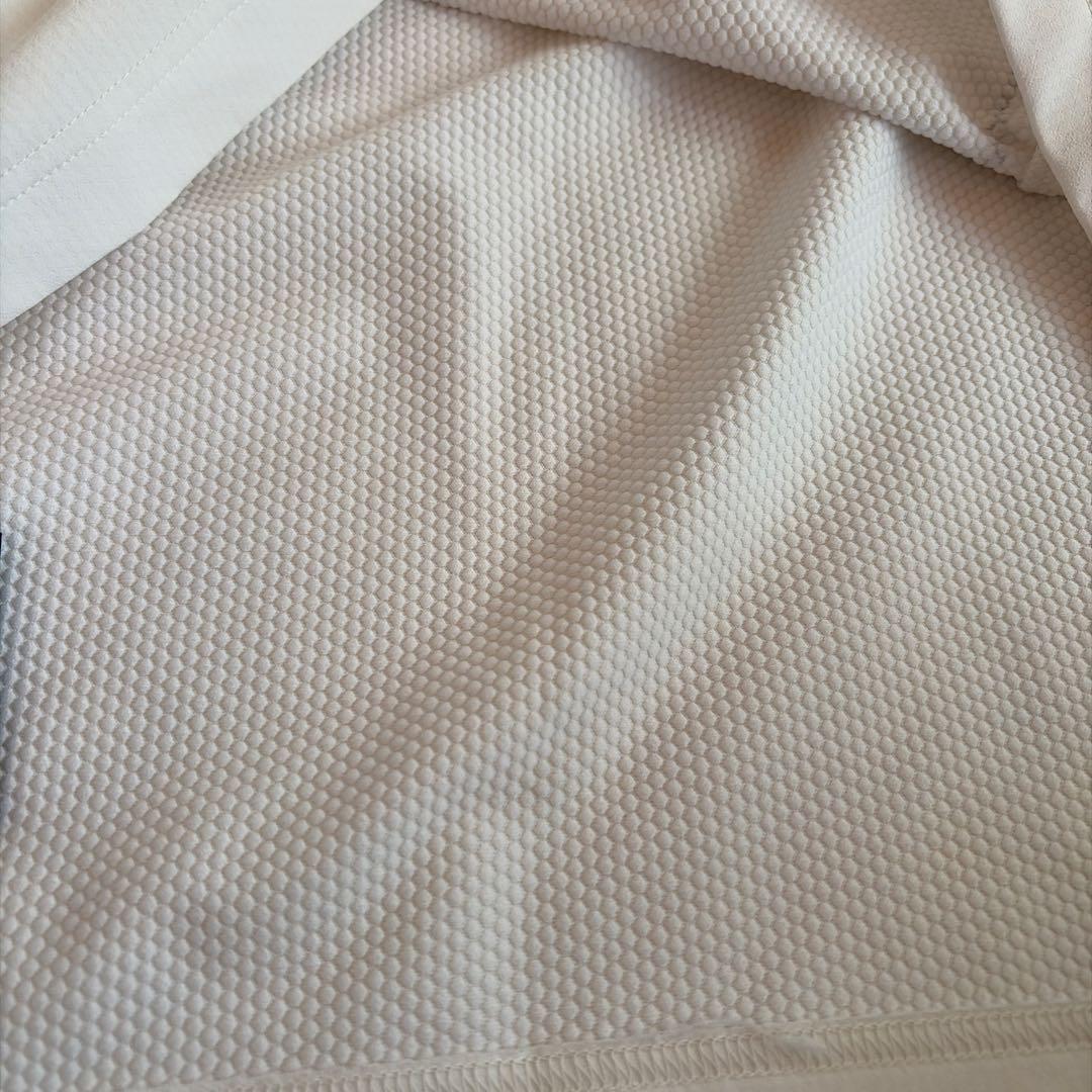 TFW49 長袖ポロシャツ ホワイト/グレー