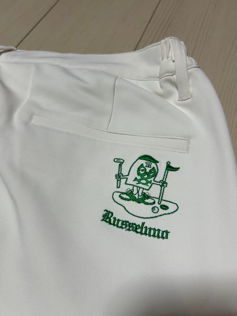 Russelino ホワイト ゴルフパンツ　サイズ7