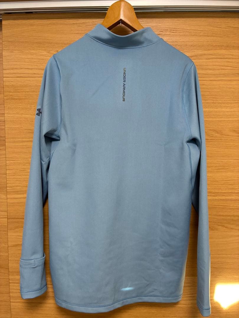 UAコールドウェザープロ　ロングスリーブ モックネック シャツ　レギンス　XL