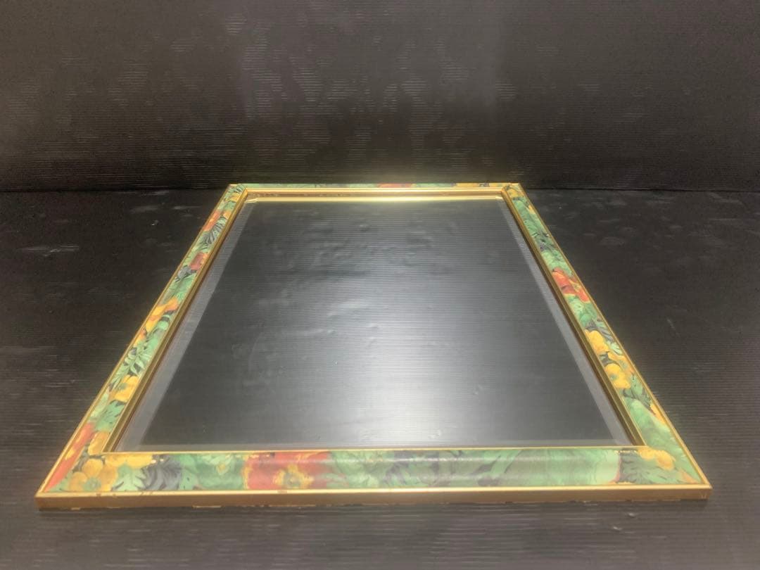 希少アンティークミラー　ハワイアンミラー　アジアンミラー　西海岸　南国リゾート