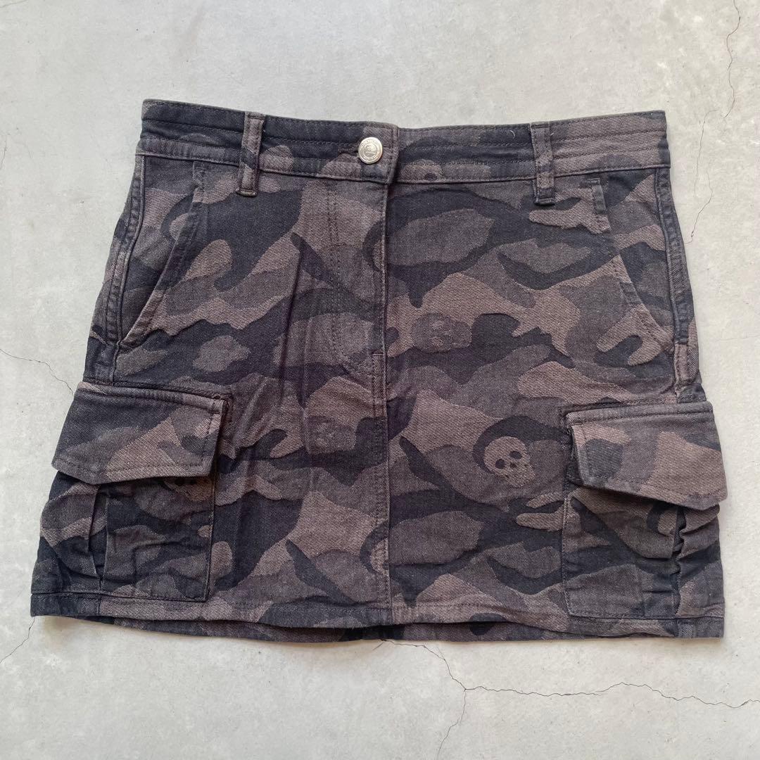 MARK&LONA マークアンドロナ スカート 迷彩柄 カモフラ S