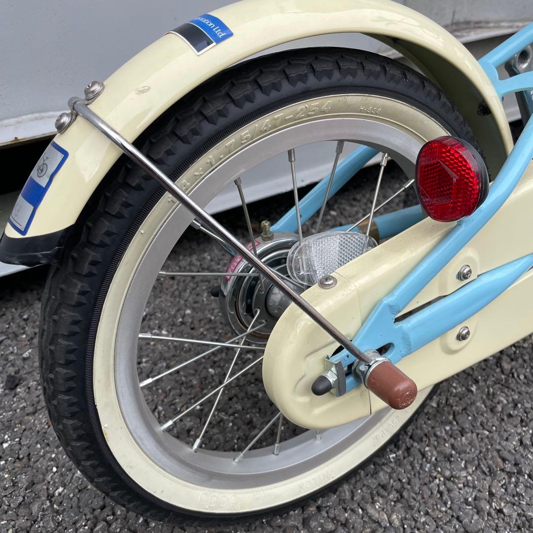 美品 子供用自転車 14インチ 身長95-114cm カゴ付 定価2万円