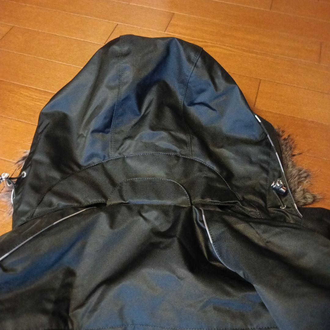 【9号】デサント　スキーウェア　黒　ブラック　柄　レディース