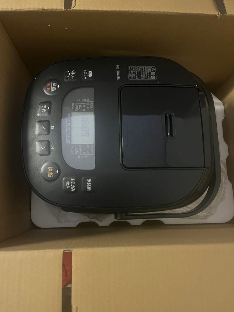 炊飯器 10合 1升炊き 2023年製 アイリスオーヤマ RC-ME10-B