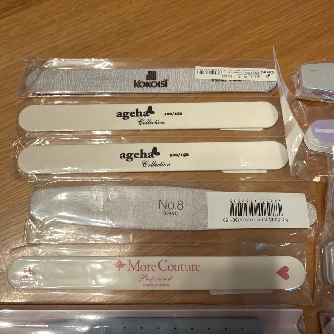 モアクチュール筆9本セット+ホルダー+ファイル