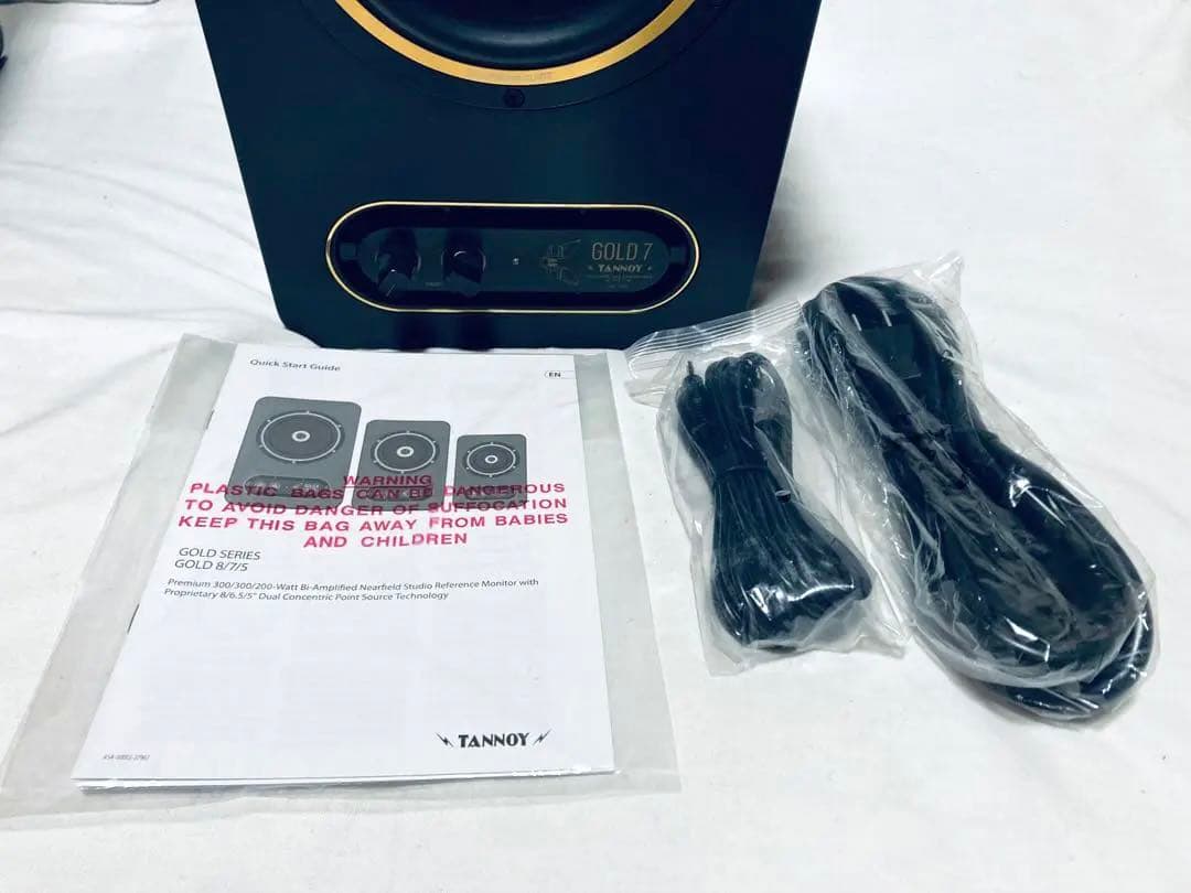 TANNOY GOLD7 ペア モニタースピーカー 動作良好 完備品 美品