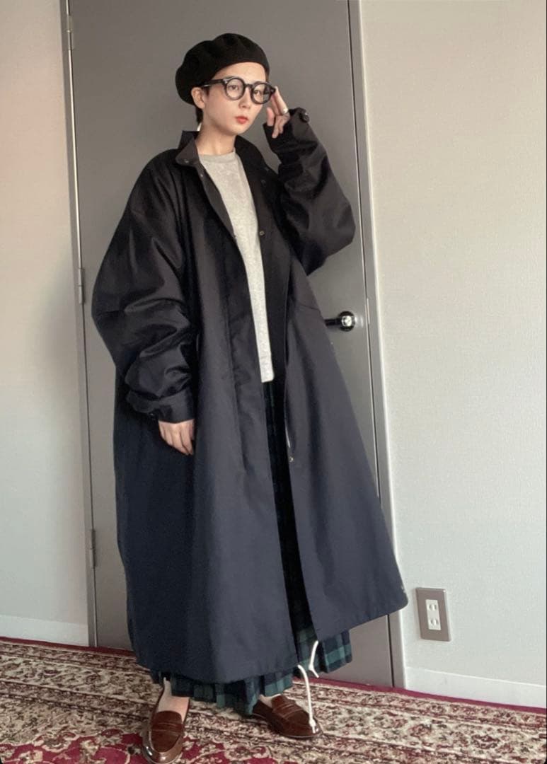 omat unelma モッズコート ネイビー